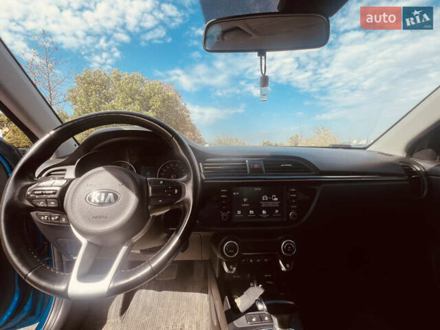 Синий Киа Рио, объемом двигателя 1.6 л и пробегом 87 тыс. км за 12300 $, фото 1 на Automoto.ua