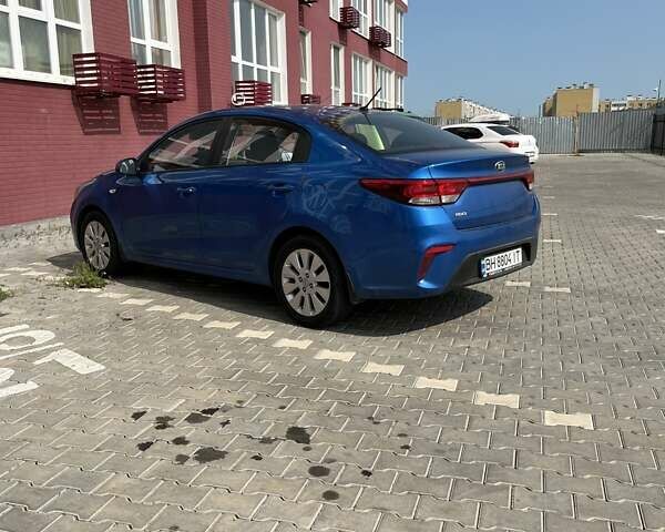 Синий Киа Рио, объемом двигателя 1.59 л и пробегом 106 тыс. км за 13900 $, фото 1 на Automoto.ua
