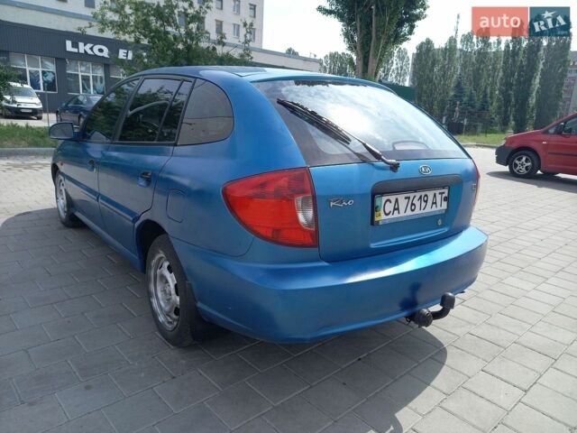 Синий Киа Рио, объемом двигателя 1.34 л и пробегом 262 тыс. км за 2600 $, фото 4 на Automoto.ua
