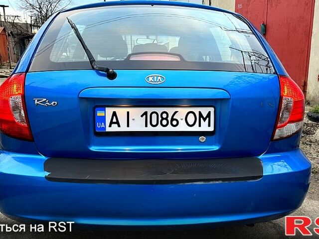 Синій Кіа Ріо, об'ємом двигуна 1.5 л та пробігом 167 тис. км за 4700 $, фото 12 на Automoto.ua
