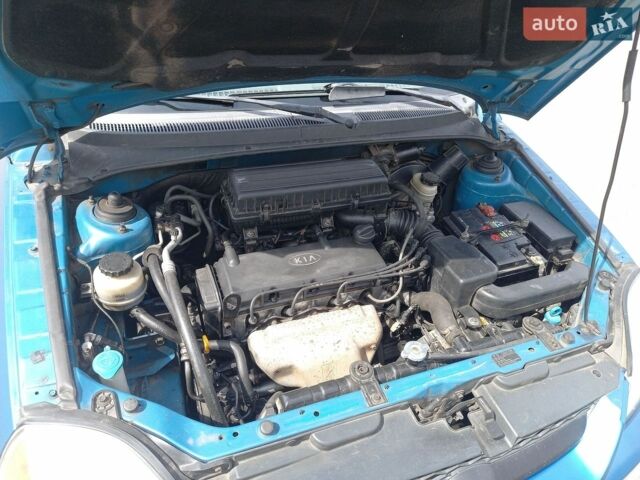 Синий Киа Рио, объемом двигателя 1.34 л и пробегом 262 тыс. км за 2600 $, фото 19 на Automoto.ua