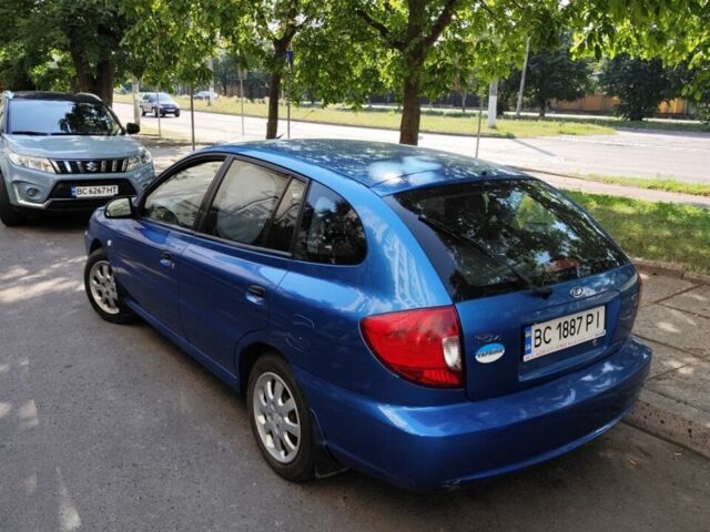 Синий Киа Рио, объемом двигателя 1.3 л и пробегом 103 тыс. км за 3099 $, фото 3 на Automoto.ua