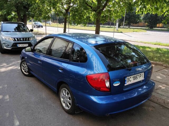 Синий Киа Рио, объемом двигателя 1.3 л и пробегом 92 тыс. км за 3600 $, фото 3 на Automoto.ua