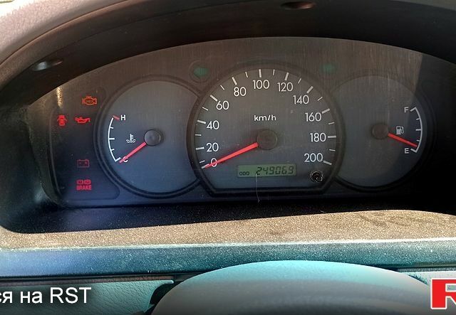 Зеленый Киа Рио, объемом двигателя 1.3 л и пробегом 240 тыс. км за 3000 $, фото 1 на Automoto.ua