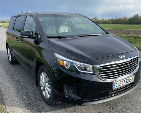 Черный Киа Седона, объемом двигателя 3.34 л и пробегом 191 тыс. км за 13500 $, фото 11 на Automoto.ua