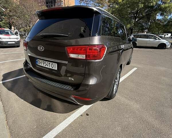 Коричневий Кіа Седона, об'ємом двигуна 3.34 л та пробігом 65 тис. км за 18500 $, фото 9 на Automoto.ua