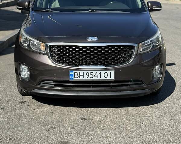 Коричневий Кіа Седона, об'ємом двигуна 3.34 л та пробігом 65 тис. км за 18500 $, фото 19 на Automoto.ua
