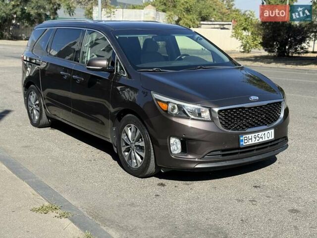 Коричневий Кіа Седона, об'ємом двигуна 3.34 л та пробігом 65 тис. км за 18500 $, фото 18 на Automoto.ua