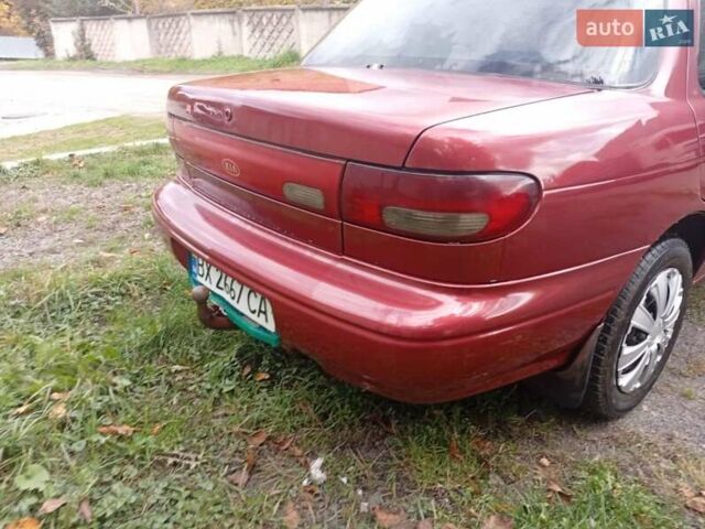 Красный Киа Сефия, объемом двигателя 1.5 л и пробегом 65 тыс. км за 1550 $, фото 11 на Automoto.ua
