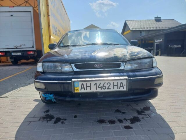 Синій Кіа Сефія, об'ємом двигуна 1.5 л та пробігом 145 тис. км за 1400 $, фото 1 на Automoto.ua