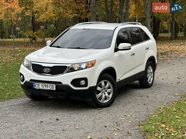 Белый Киа Соренто, объемом двигателя 2.2 л и пробегом 219 тыс. км за 12250 $, фото 1 на Automoto.ua