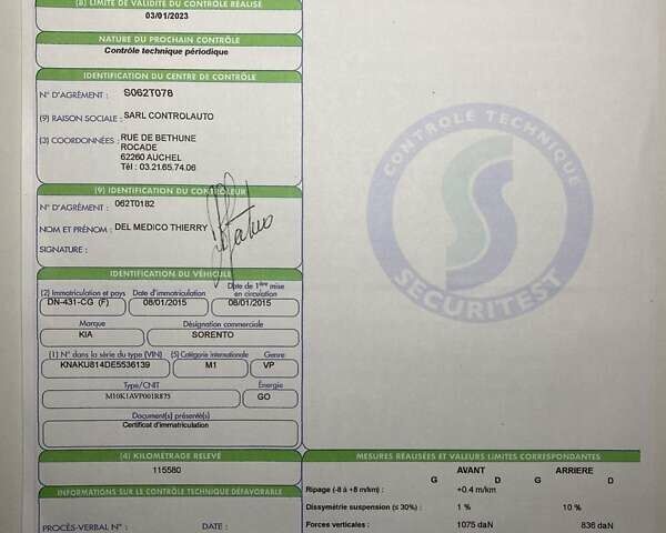 Белый Киа Соренто, объемом двигателя 2.2 л и пробегом 233 тыс. км за 16999 $, фото 149 на Automoto.ua