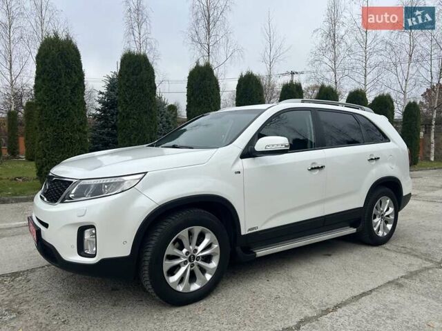 Белый Киа Соренто, объемом двигателя 2.2 л и пробегом 133 тыс. км за 17499 $, фото 4 на Automoto.ua