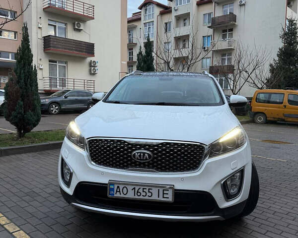 Белый Киа Соренто, объемом двигателя 2.2 л и пробегом 166 тыс. км за 22500 $, фото 14 на Automoto.ua