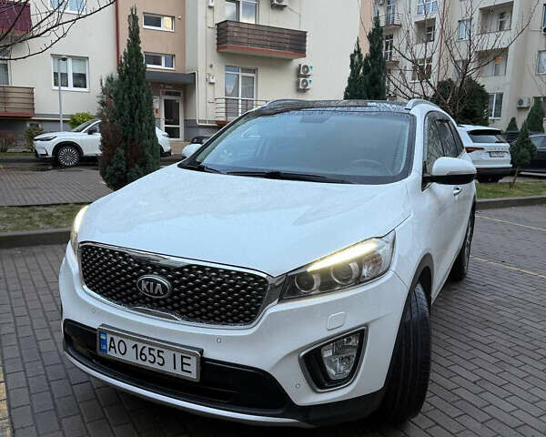 Белый Киа Соренто, объемом двигателя 2.2 л и пробегом 166 тыс. км за 22500 $, фото 16 на Automoto.ua