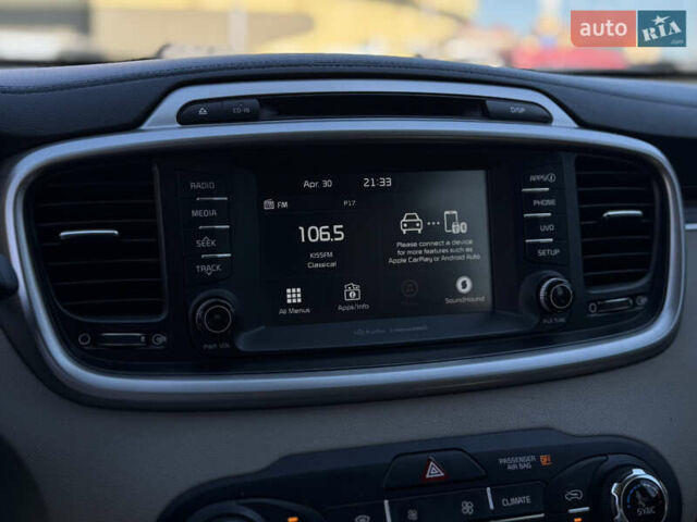 Белый Киа Соренто, объемом двигателя 2.36 л и пробегом 106 тыс. км за 17300 $, фото 14 на Automoto.ua