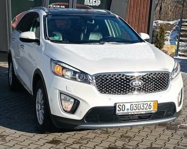 Белый Киа Соренто, объемом двигателя 2.2 л и пробегом 186 тыс. км за 22800 $, фото 2 на Automoto.ua