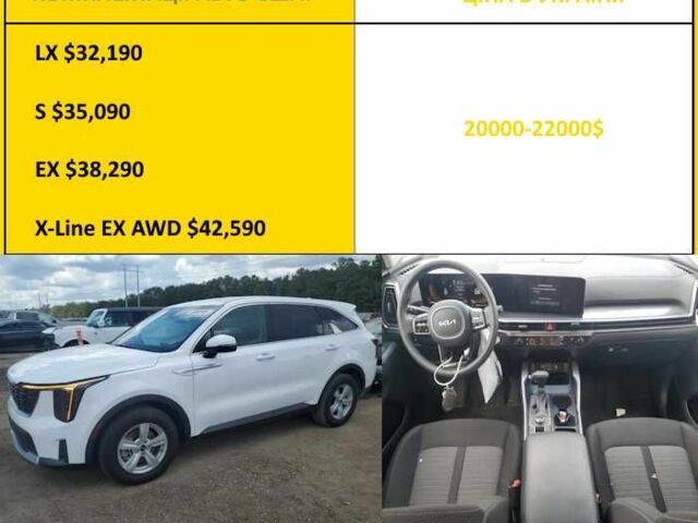 Кіа Соренто 2025 у Хмельницькому на Automoto.ua Білий Кіа Соренто, об'ємом двигуна 2.5 л та пробігом 50 тис. км за 20000 $, фото 2 на Automoto.ua