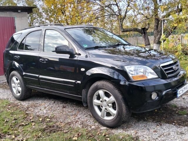 Черный Киа Соренто, объемом двигателя 2.5 л и пробегом 264 тыс. км за 6150 $, фото 1 на Automoto.ua