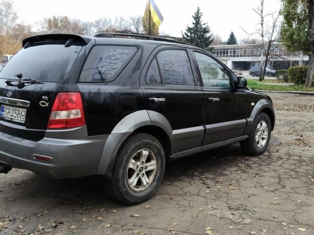 Черный Киа Соренто, объемом двигателя 2.5 л и пробегом 300 тыс. км за 3300 $, фото 4 на Automoto.ua