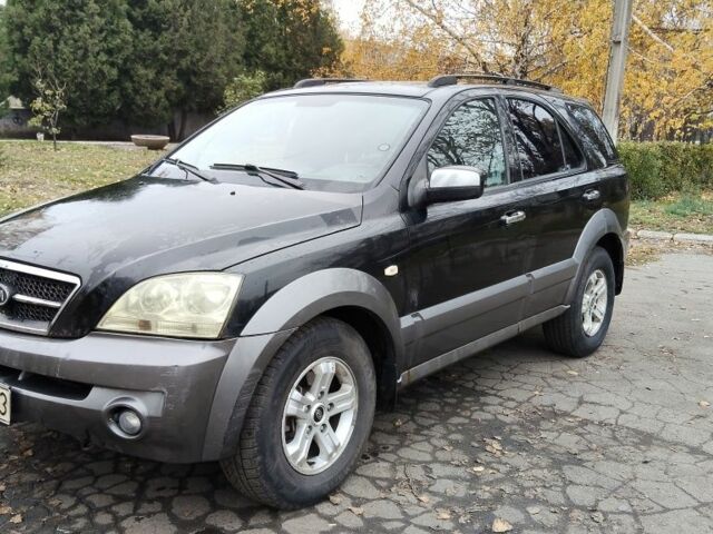 Черный Киа Соренто, объемом двигателя 2.5 л и пробегом 300 тыс. км за 3300 $, фото 3 на Automoto.ua