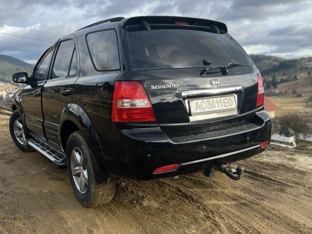 Черный Киа Соренто, объемом двигателя 2.5 л и пробегом 275 тыс. км за 8999 $, фото 18 на Automoto.ua