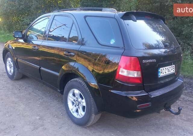Киа Соренто 2002 в Межгорье на Automoto.ua Черный Киа Соренто, объемом двигателя 2.5 л и пробегом 316 тыс. км за 4800 $, фото 2 на Automoto.ua