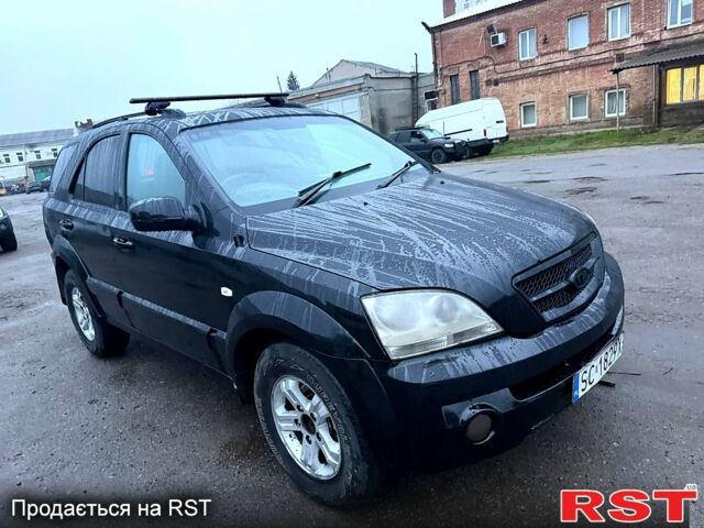 Чорний Кіа Соренто, об'ємом двигуна 2.5 л та пробігом 266 тис. км за 3000 $, фото 3 на Automoto.ua