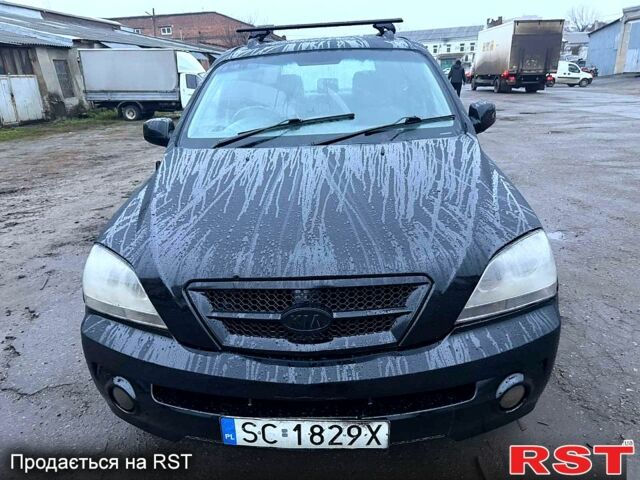 Чорний Кіа Соренто, об'ємом двигуна 2.5 л та пробігом 266 тис. км за 3000 $, фото 2 на Automoto.ua