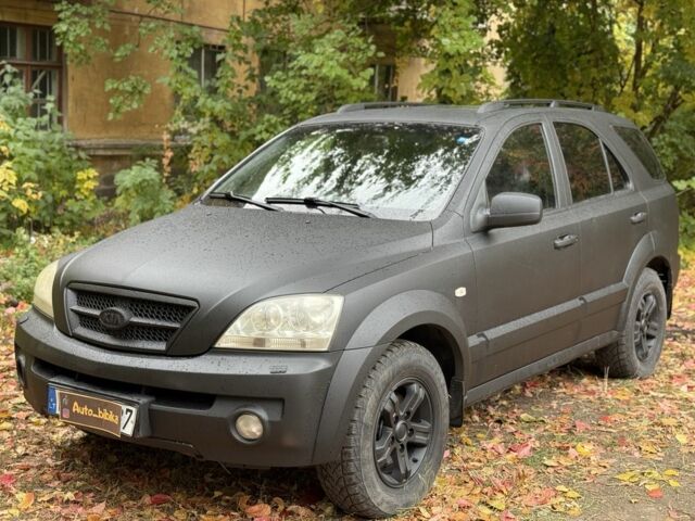 Черный Киа Соренто, объемом двигателя 2.5 л и пробегом 260 тыс. км за 3699 $, фото 2 на Automoto.ua