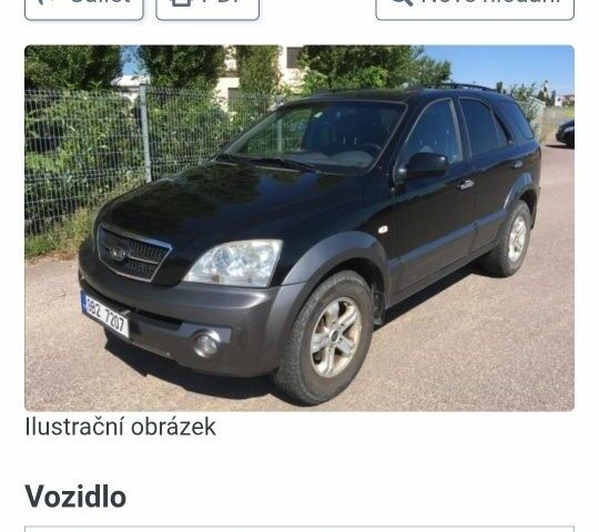 Черный Киа Соренто, объемом двигателя 2.5 л и пробегом 400 тыс. км за 5500 $, фото 9 на Automoto.ua