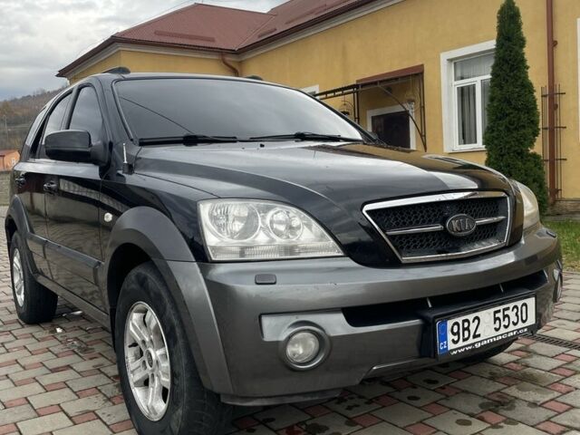Черный Киа Соренто, объемом двигателя 2.5 л и пробегом 280 тыс. км за 3999 $, фото 1 на Automoto.ua