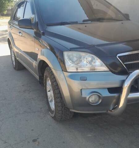 Черный Киа Соренто, объемом двигателя 2.35 л и пробегом 241 тыс. км за 6500 $, фото 1 на Automoto.ua