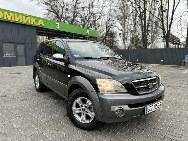 Черный Киа Соренто, объемом двигателя 2.5 л и пробегом 218 тыс. км за 4500 $, фото 1 на Automoto.ua