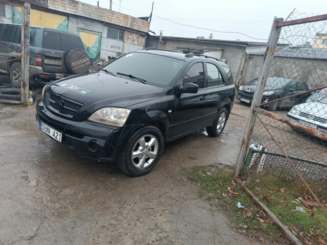 Черный Киа Соренто, объемом двигателя 2.5 л и пробегом 123 тыс. км за 2450 $, фото 4 на Automoto.ua