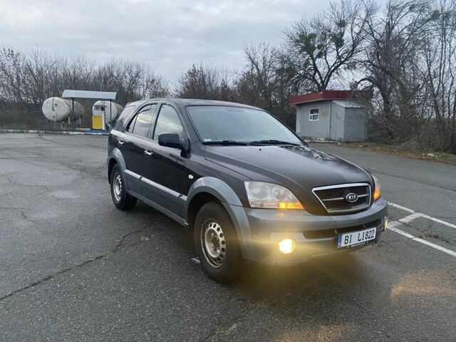 Черный Киа Соренто, объемом двигателя 2.5 л и пробегом 250 тыс. км за 4150 $, фото 9 на Automoto.ua