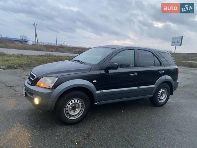 Черный Киа Соренто, объемом двигателя 2.5 л и пробегом 250 тыс. км за 4150 $, фото 1 на Automoto.ua