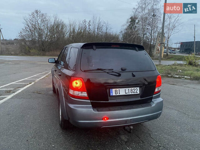 Черный Киа Соренто, объемом двигателя 2.5 л и пробегом 250 тыс. км за 4150 $, фото 4 на Automoto.ua