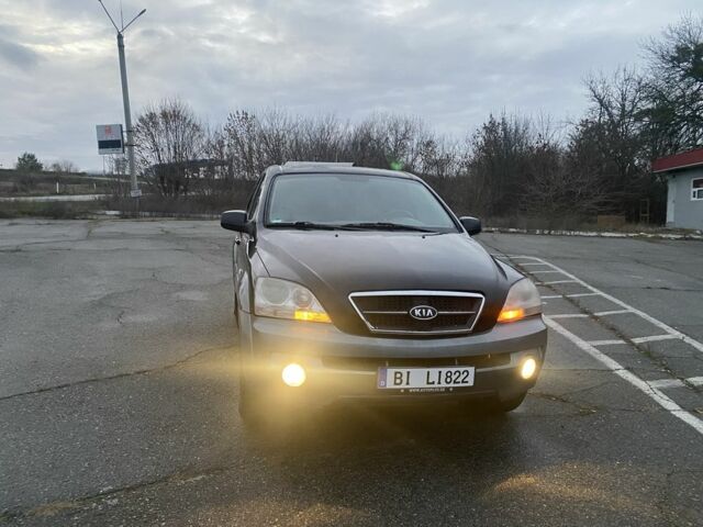 Черный Киа Соренто, объемом двигателя 2.5 л и пробегом 250 тыс. км за 4150 $, фото 10 на Automoto.ua