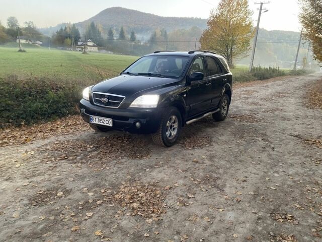 Черный Киа Соренто, объемом двигателя 2.5 л и пробегом 200 тыс. км за 7100 $, фото 1 на Automoto.ua