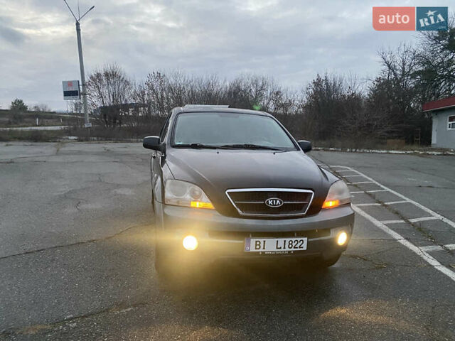 Черный Киа Соренто, объемом двигателя 2.5 л и пробегом 250 тыс. км за 4150 $, фото 9 на Automoto.ua