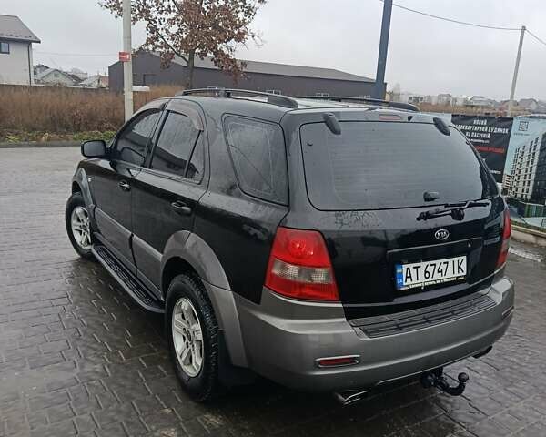 Черный Киа Соренто, объемом двигателя 2.5 л и пробегом 302 тыс. км за 6900 $, фото 2 на Automoto.ua