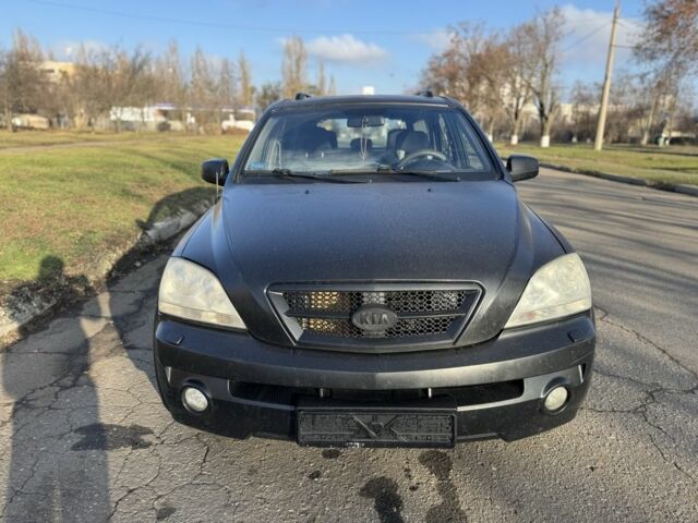 Черный Киа Соренто, объемом двигателя 2.5 л и пробегом 285 тыс. км за 3300 $, фото 2 на Automoto.ua