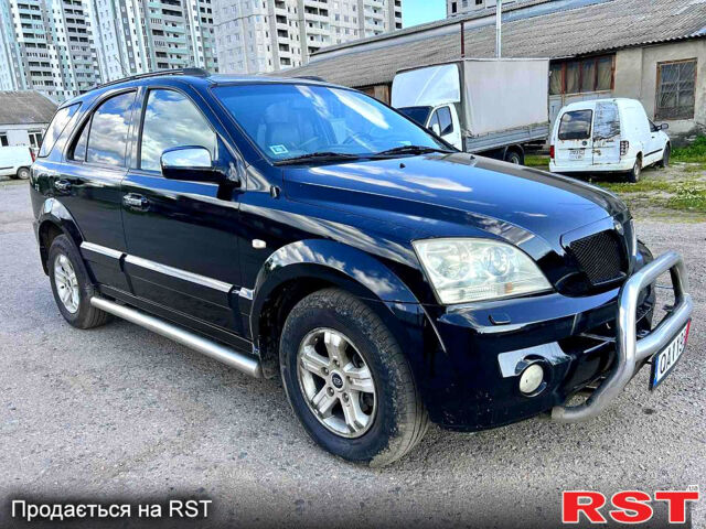 Черный Киа Соренто, объемом двигателя 2.5 л и пробегом 304 тыс. км за 3800 $, фото 3 на Automoto.ua