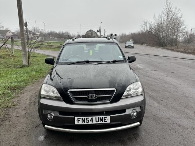 Черный Киа Соренто, объемом двигателя 2.5 л и пробегом 270 тыс. км за 4200 $, фото 1 на Automoto.ua
