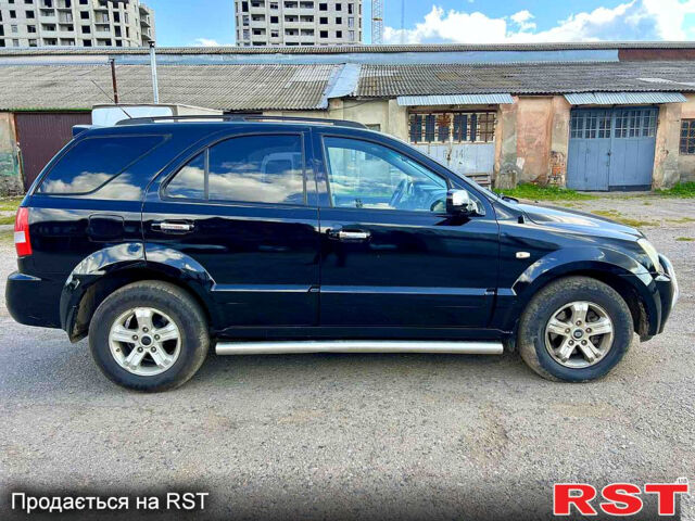 Черный Киа Соренто, объемом двигателя 2.5 л и пробегом 304 тыс. км за 3800 $, фото 4 на Automoto.ua