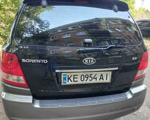Чорний Кіа Соренто, об'ємом двигуна 2.4 л та пробігом 230 тис. км за 6800 $, фото 3 на Automoto.ua