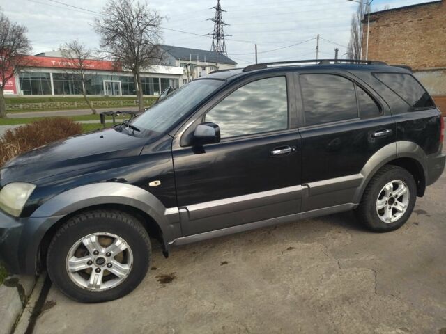 Черный Киа Соренто, объемом двигателя 2.5 л и пробегом 303 тыс. км за 3546 $, фото 1 на Automoto.ua