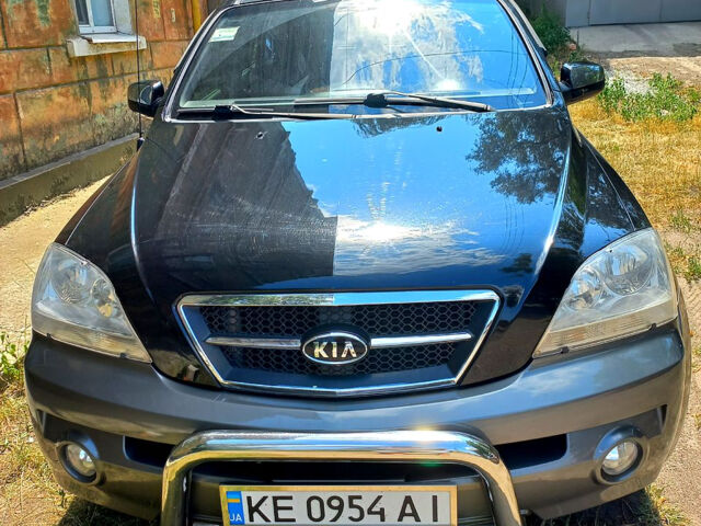 Чорний Кіа Соренто, об'ємом двигуна 2.4 л та пробігом 230 тис. км за 7200 $, фото 6 на Automoto.ua