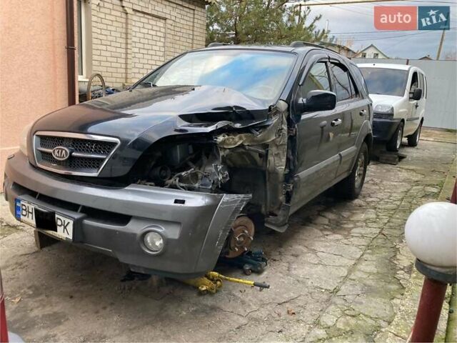 Черный Киа Соренто, объемом двигателя 2.5 л и пробегом 220 тыс. км за 4500 $, фото 1 на Automoto.ua